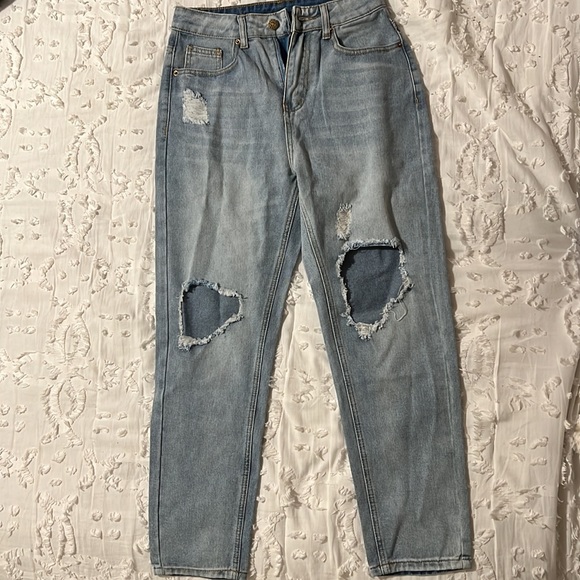 Ripped Mom Jeans - Picture 2 of 2